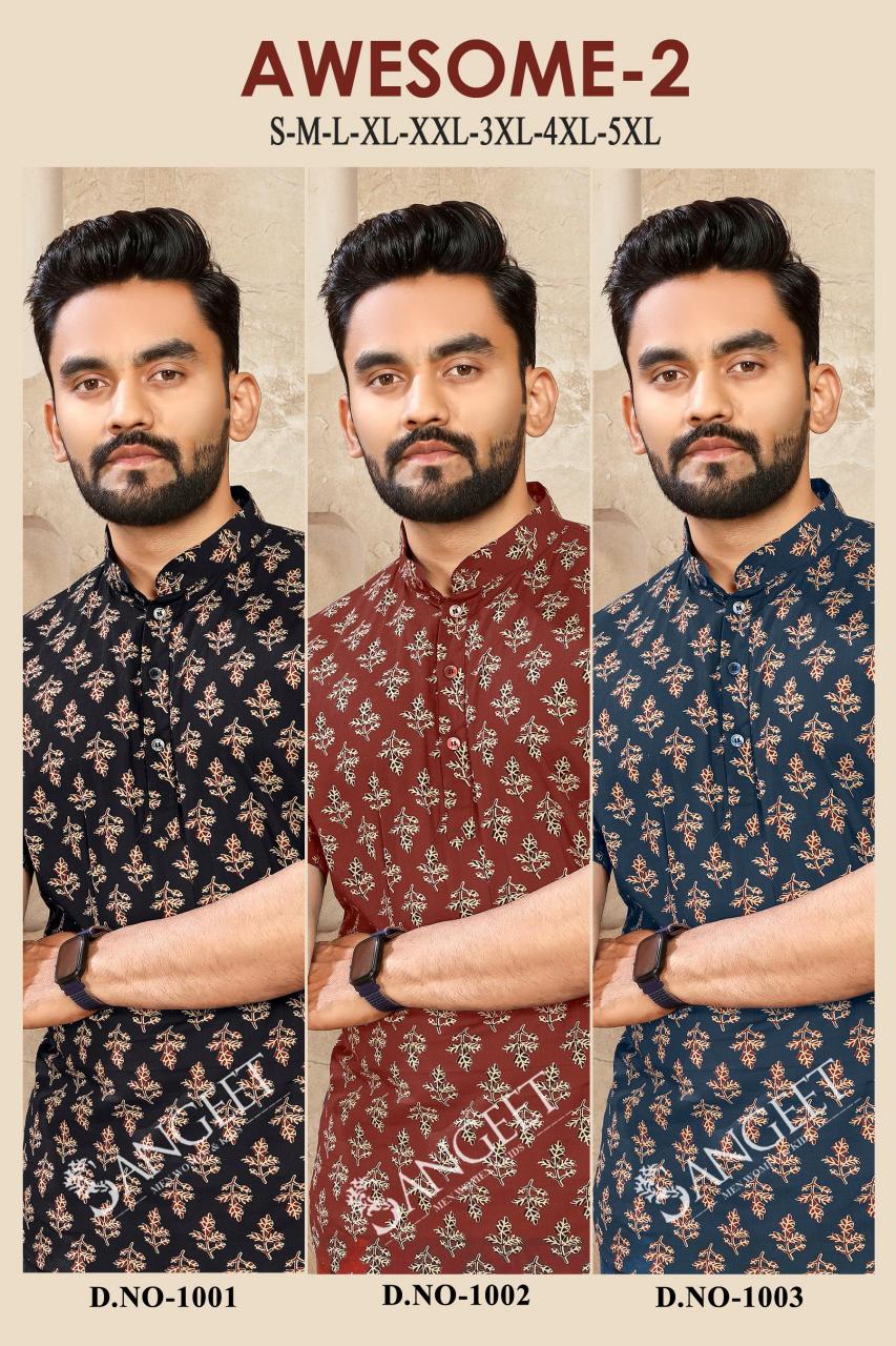 Sangeet Awesome Vol 2 Soft Cotton Mens T- shirts Wholesale catalog