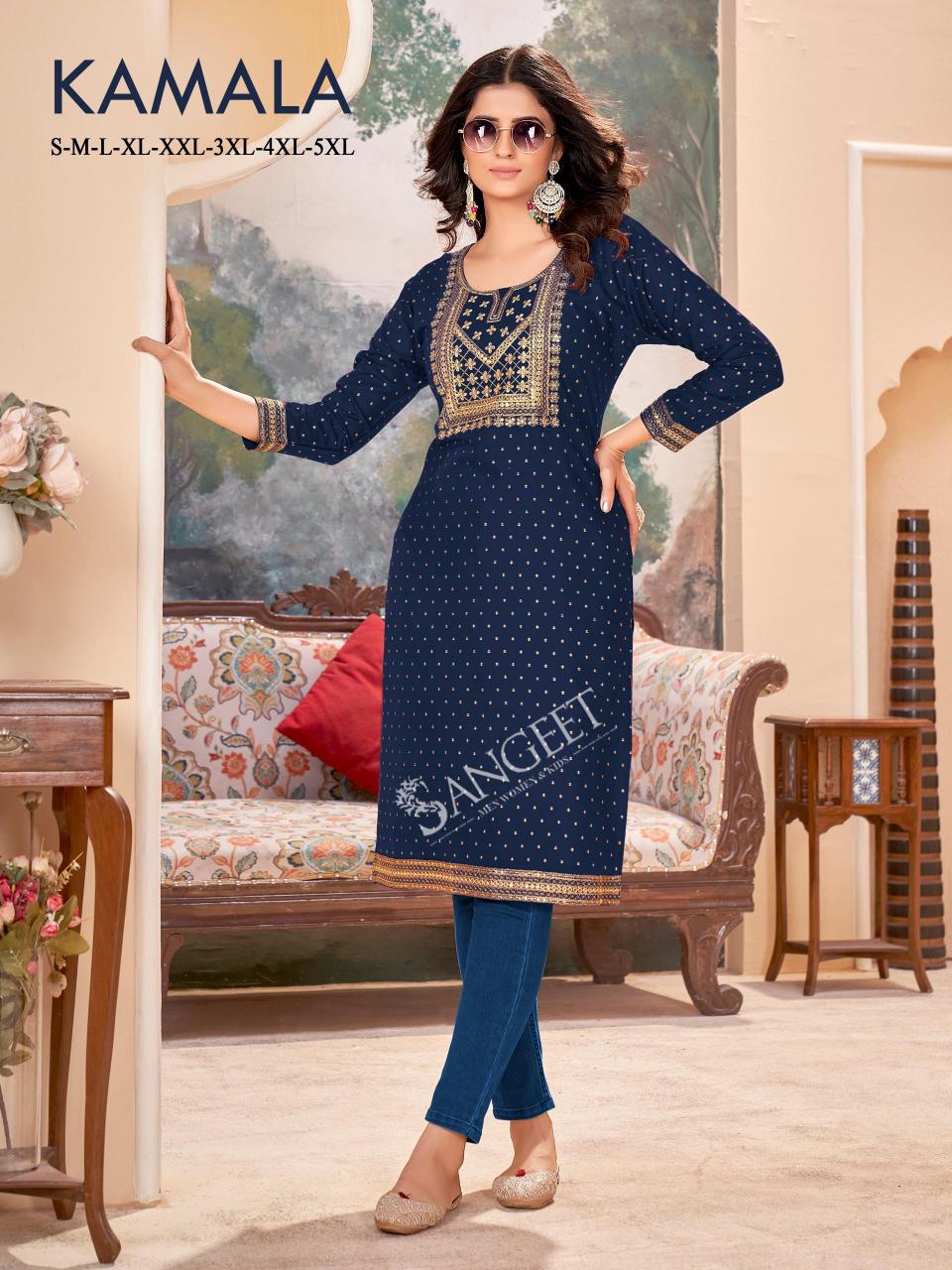 Sangeet Kamala fab india cotton kurtis small size