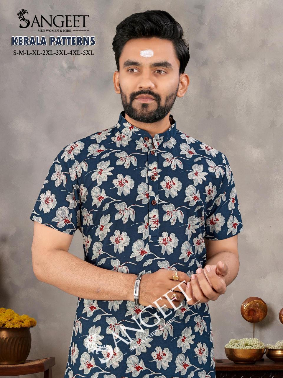 Sangeet Kerala Patterns Mens Wear Shirt Wholesale catalog