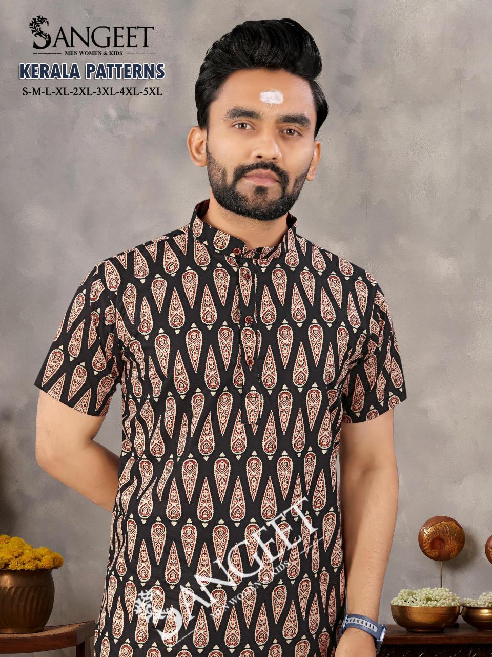 Sangeet Kerala Patterns Mens Wear Shirt Wholesale catalog