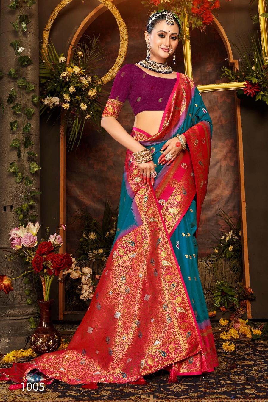 Saroj Masoom silk vol.1 50*600 silk saree in surat with price wholesale