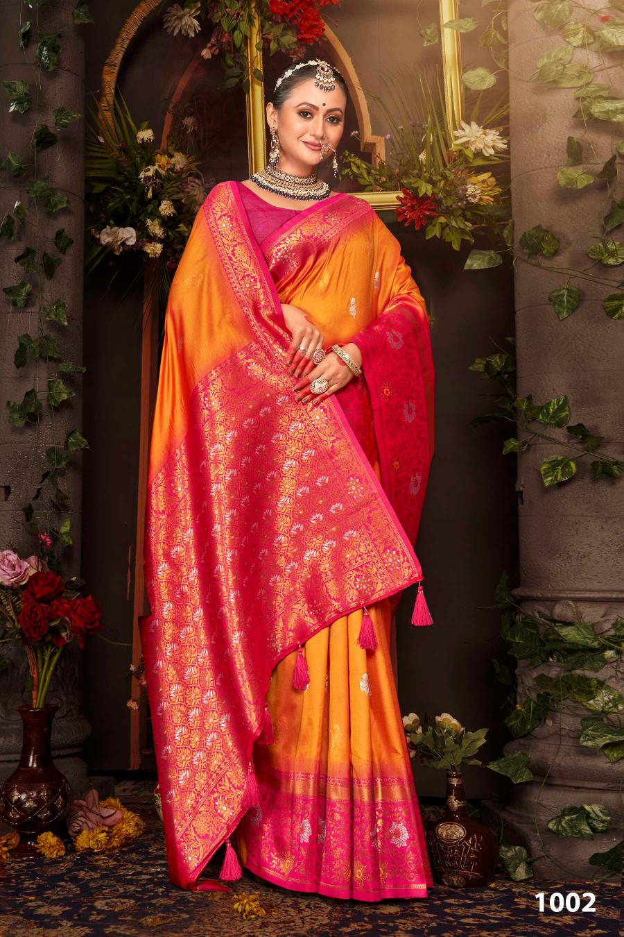 Saroj Masoom silk vol.2 50*600 silk saree in surat with price wholesale