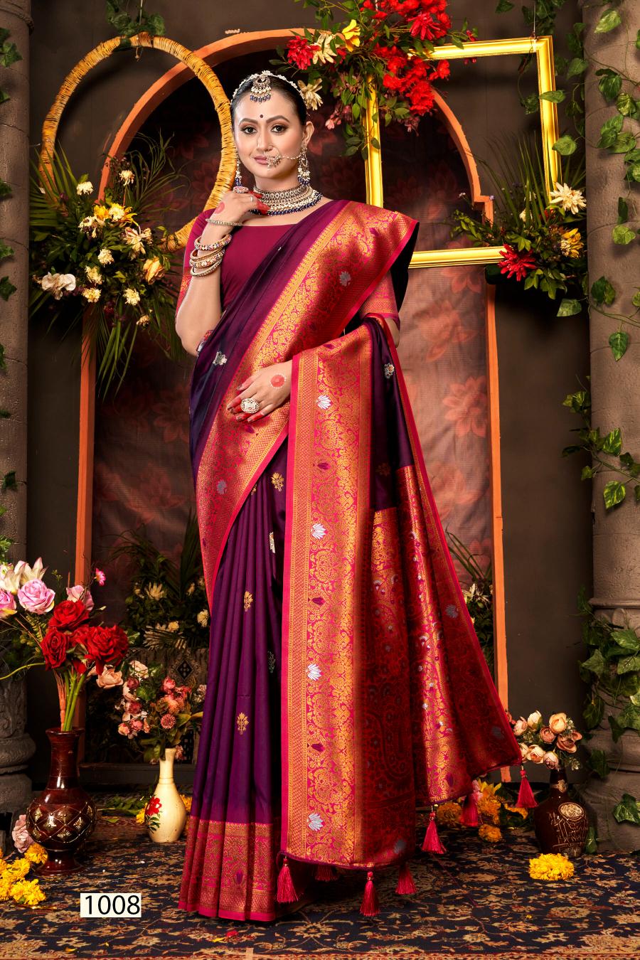 Saroj Masoom silk vol.3 50*600 silk saree in surat with price wholesale