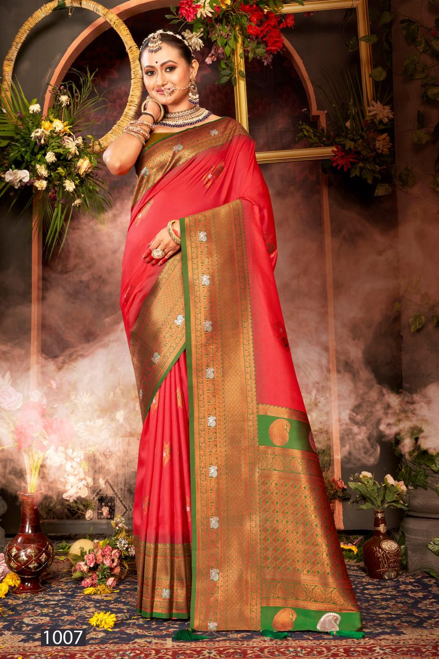 Saroj Masoom silk vol.4 50*600 silk saree in surat with price wholesale