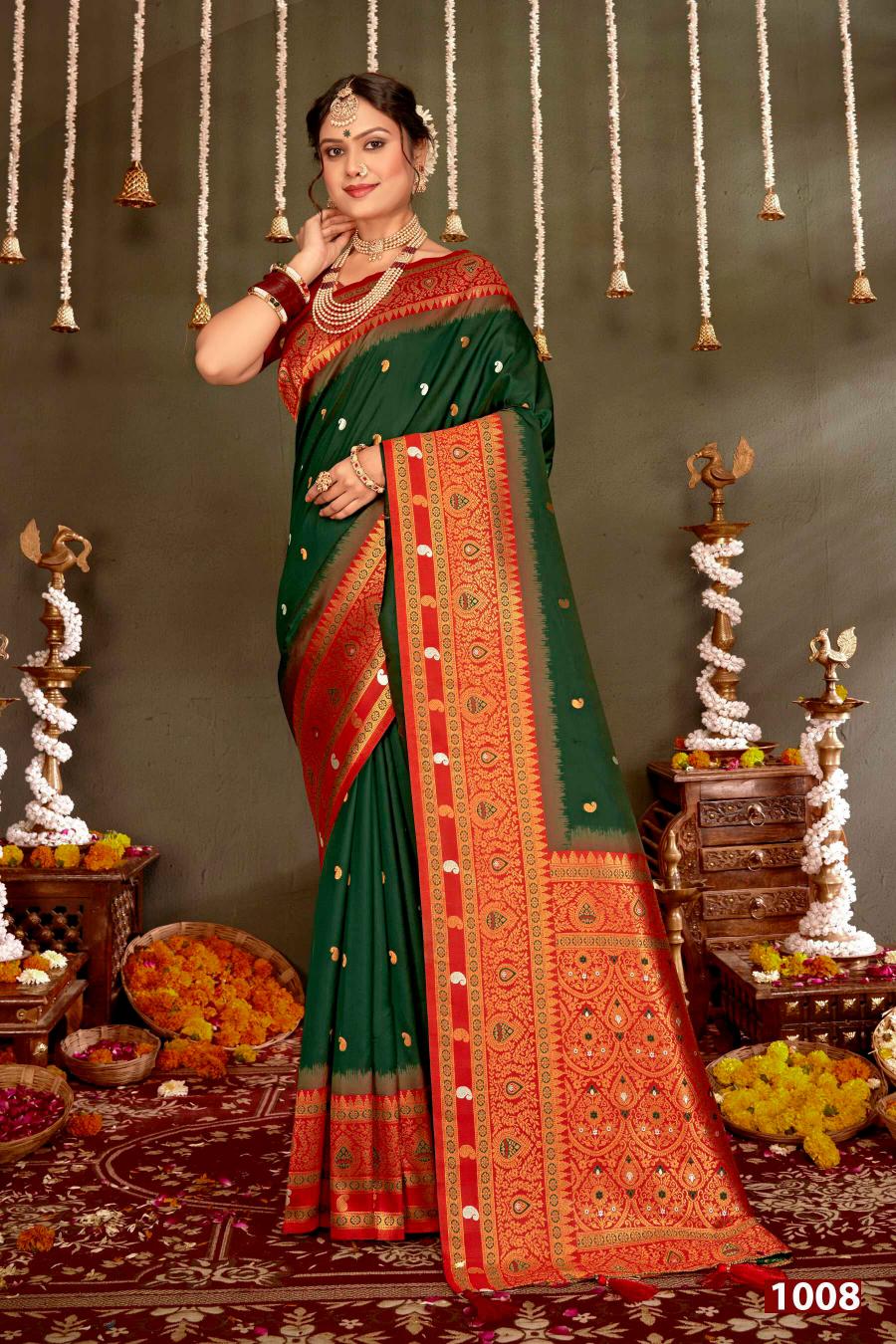 Saroj Masoom silk vol.6 50*600 silk saree in surat with price wholesale