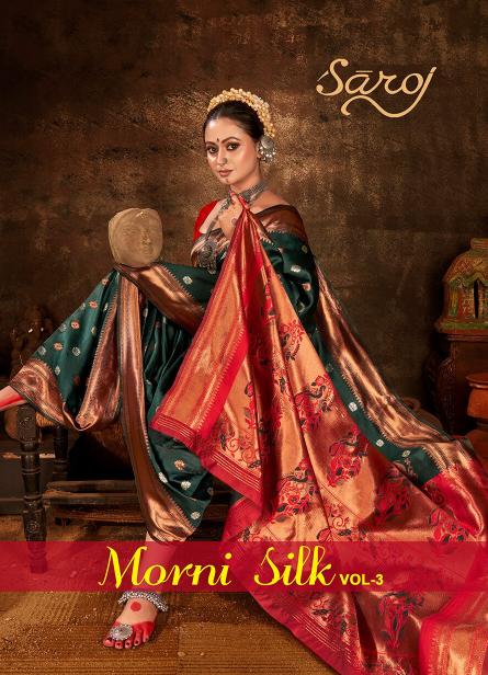 Saroj Morni silk vol.3 silk saree in surat with price wholesale