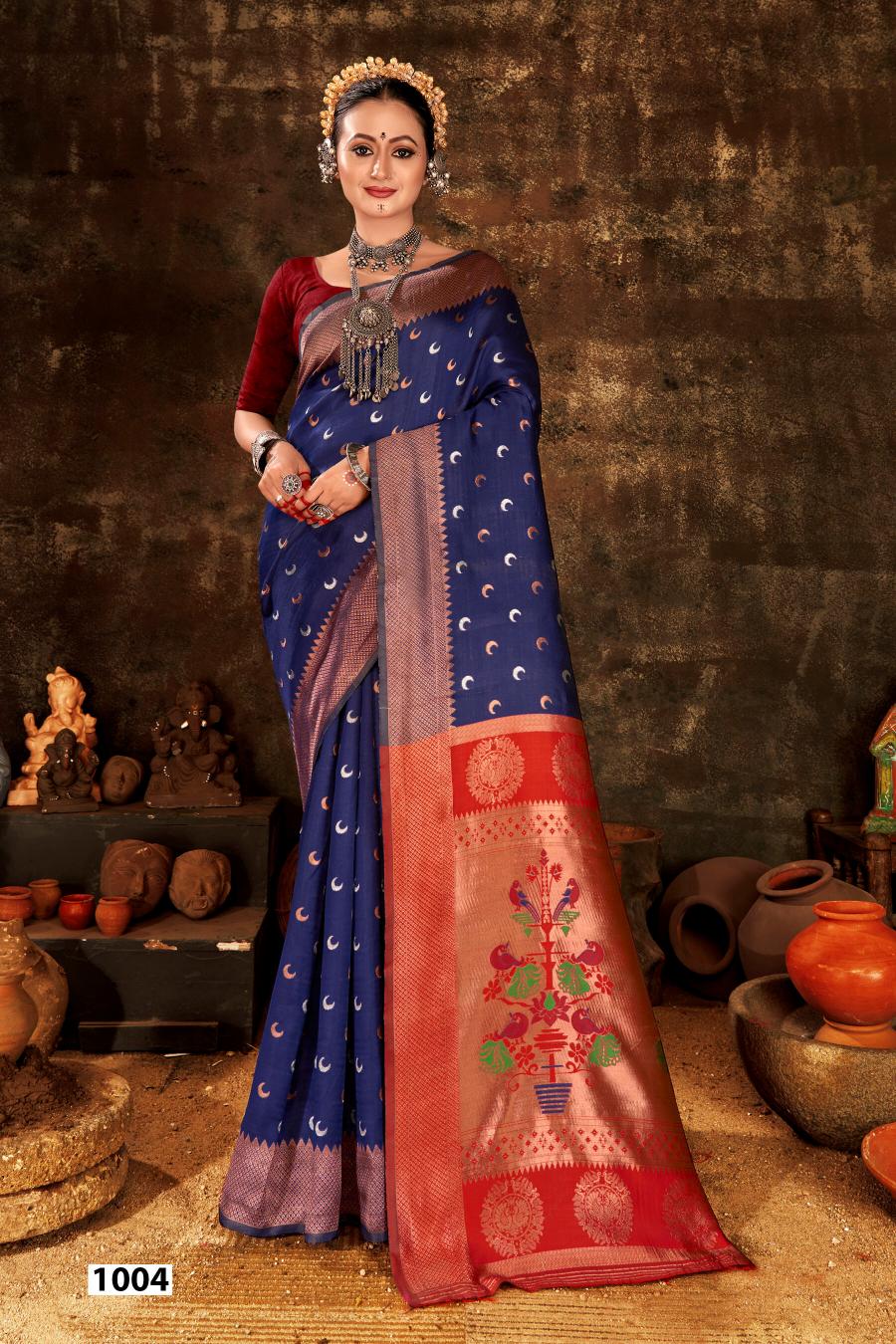 Saroj Morni silk vol.5 silk saree in surat with price wholesale