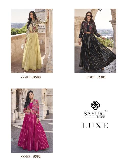 Sayuri Luxe Designer Indo Western Wholesale Catalog