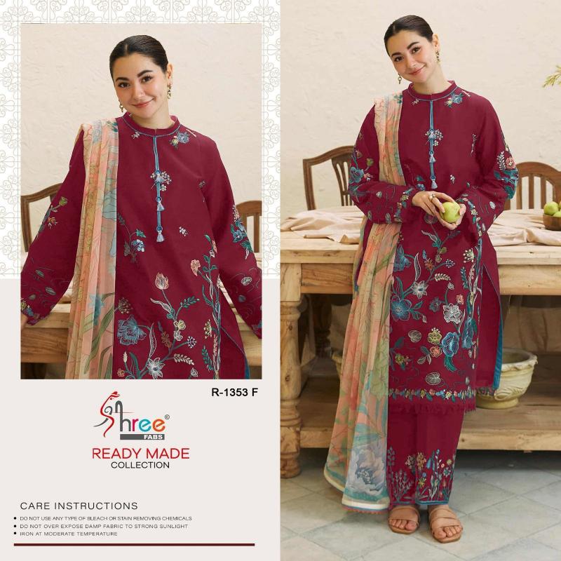 Shree Fabs 1353 EFGH wholesale pakistani suits in kashmir