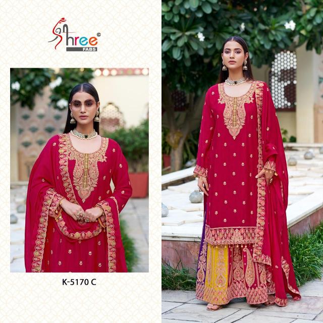 Shree Fabs K 5170 pakistani suits at wholesale price in delhi