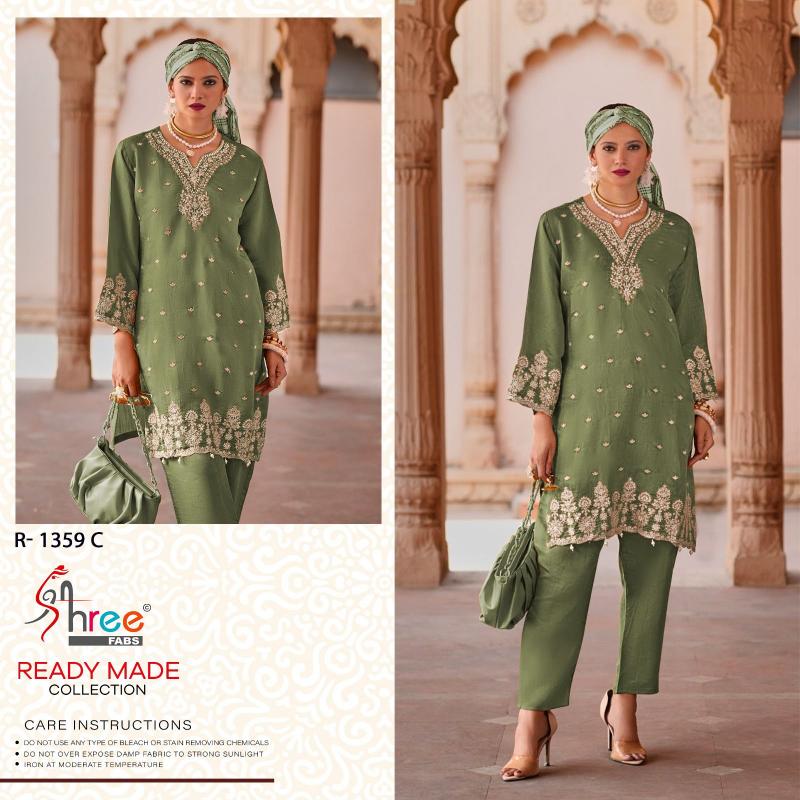 Shree Fabs R 1359 ABCD pakistani suits wholesalers in kolkata