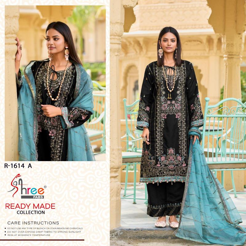 Shree Fabs R 1614 Ready Made delhi wholesale seller pakistani suits