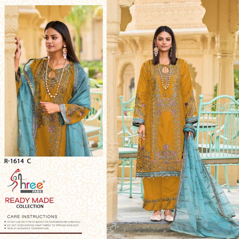 Shree Fabs R 1614 Ready Made delhi wholesale seller pakistani suits