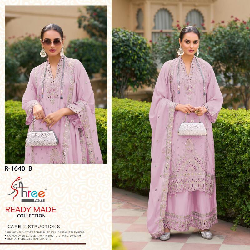 Shree Fabs R 1640 ABCD wholesale pakistani suits dwarka delhi