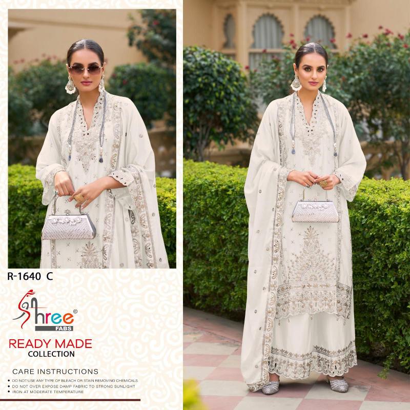 Shree Fabs R 1640 ABCD wholesale pakistani suits dwarka delhi