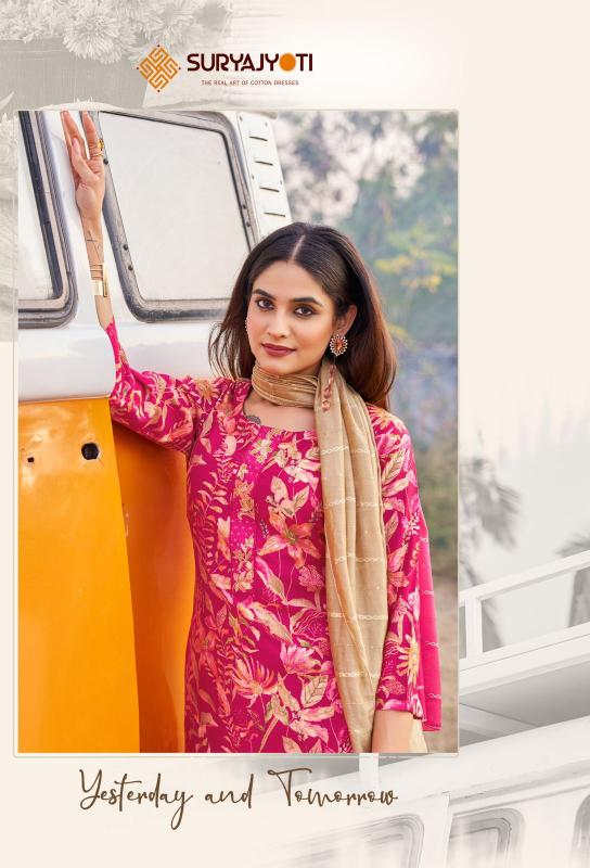 Suryajyoti Nayantara Vol-1 – Kurti Pant With Dupatta - Wholesale Catalog