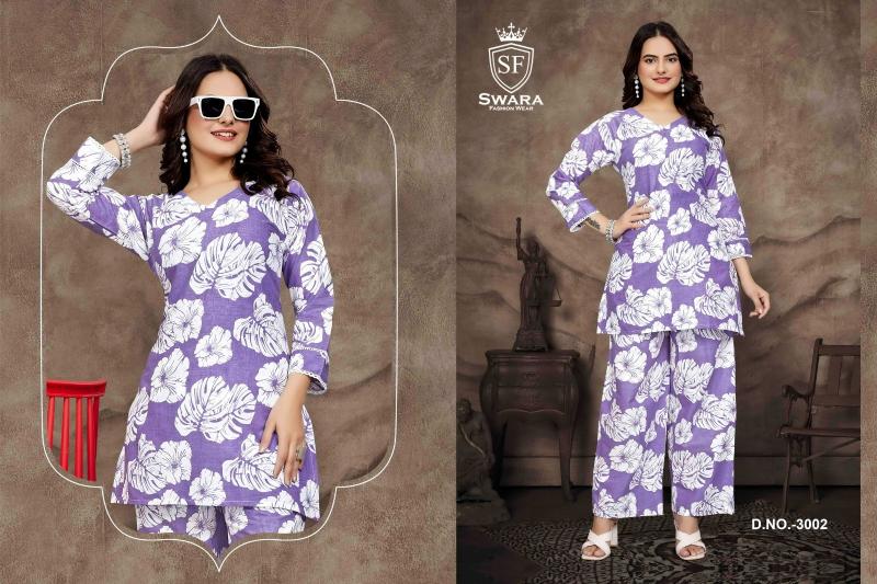 Swara Shree Vol 3 Jaipuri Prints Co Ord Set jaipuri prints co ord set wholesale in surat