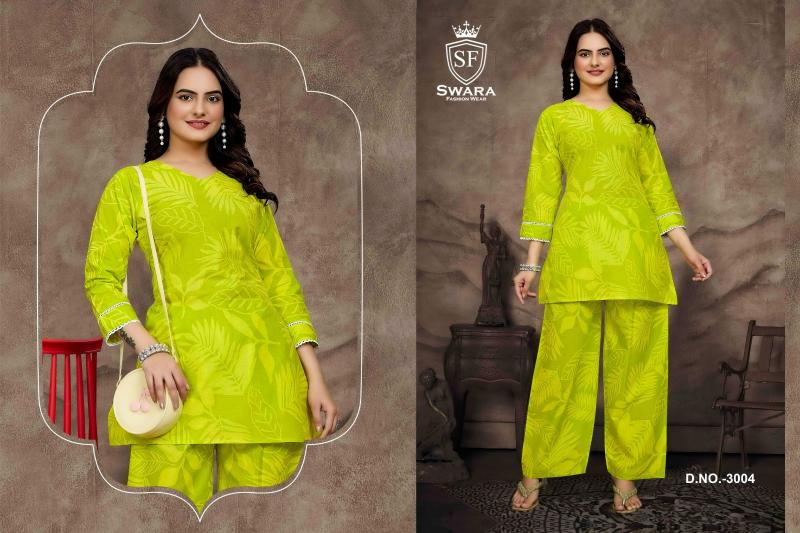 Swara Shree Vol 3 Jaipuri Prints Co Ord Set jaipuri prints co ord set wholesale in surat