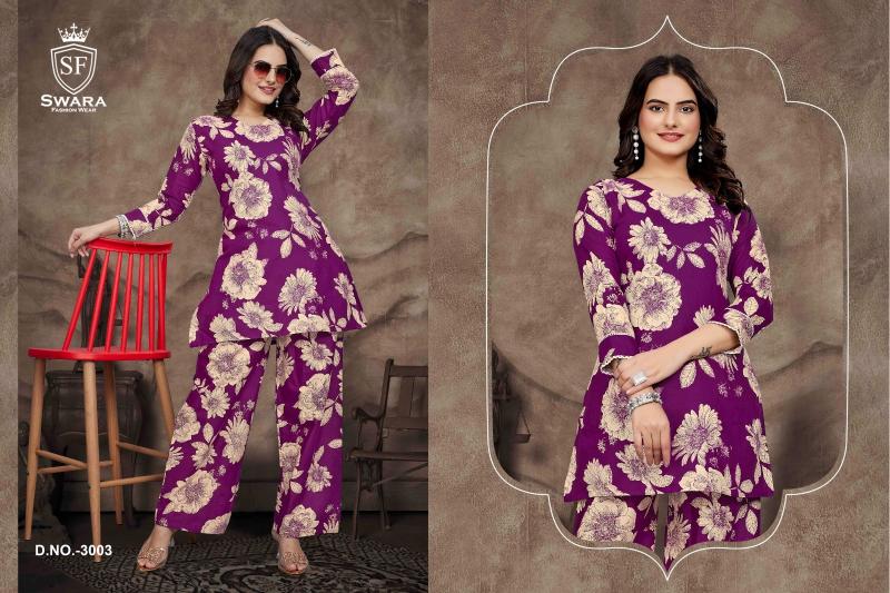 Swara Shree Vol 3 Jaipuri Prints Co Ord Set jaipuri prints co ord set wholesale in surat