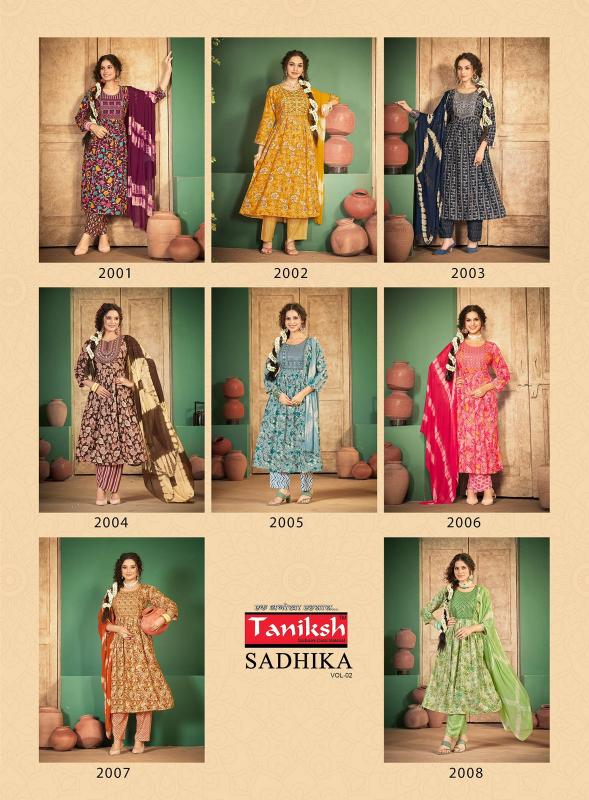 Taniksh Sadhika Vol 2 Anarkali Kurti Wholesale Catalog