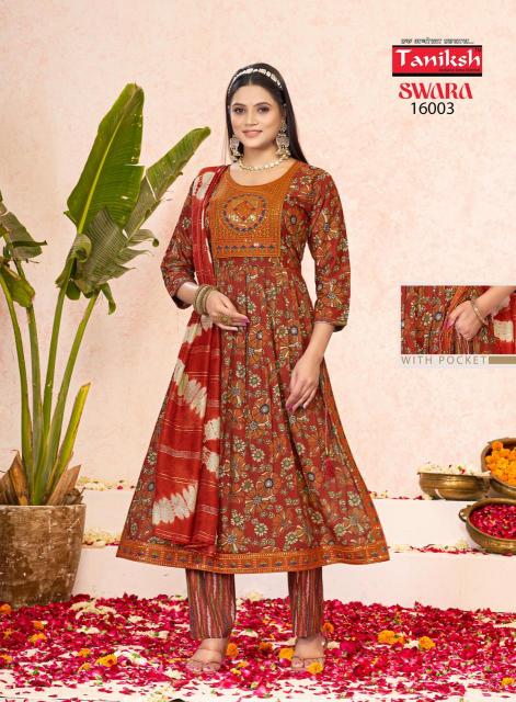 Taniksh Swara Vol 16 buy cheap winter kurtis online india