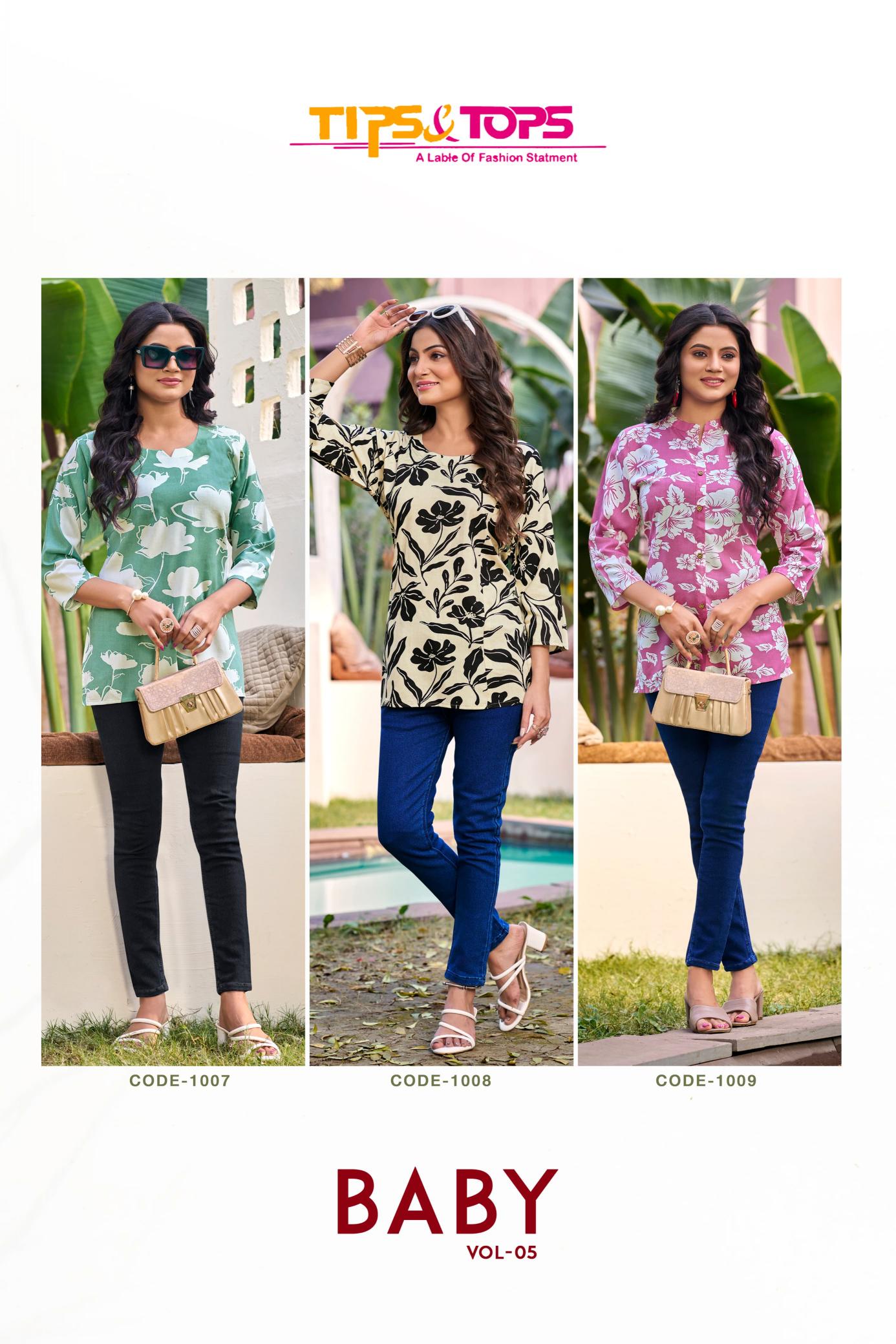 Tips & Tops Baby Vol 5 myntra kurtis india