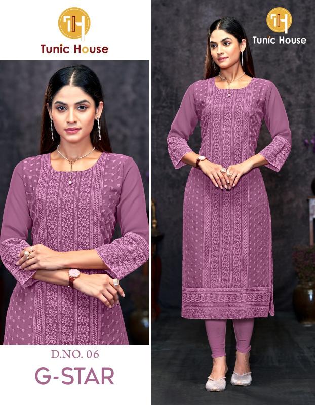 Tunic House G Star georgette kurtis india