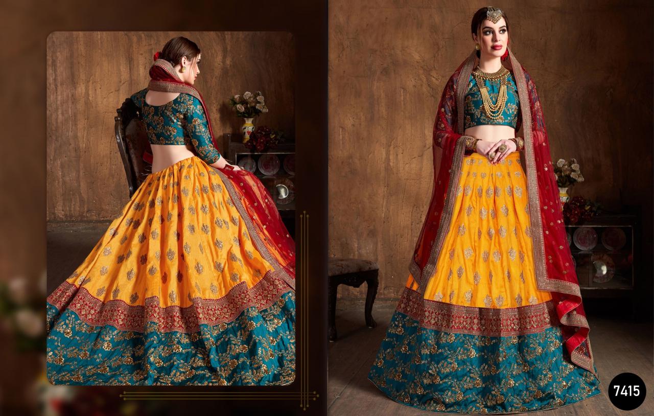 Zeel Cultural Vol 1 different lehenga wholesale