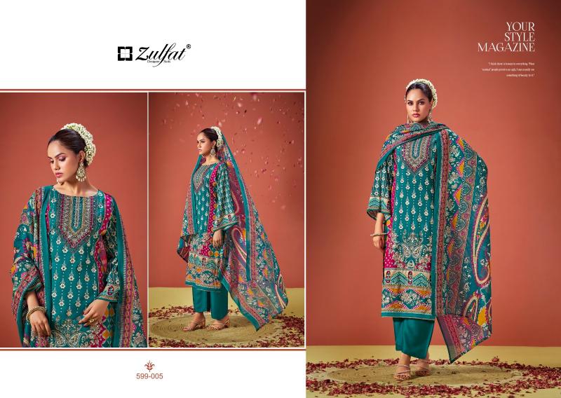 Zulfat Aayat Vol 6 ladies dress material wholesalers in hyderabad