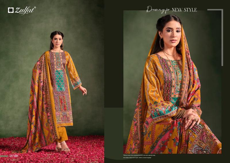 Zulfat Raabta Vol 2 Jam Cotton wholesale ladies dress material in mumbai