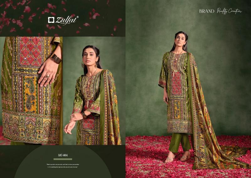 Zulfat Raabta Vol 2 Jam Cotton wholesale ladies dress material in mumbai