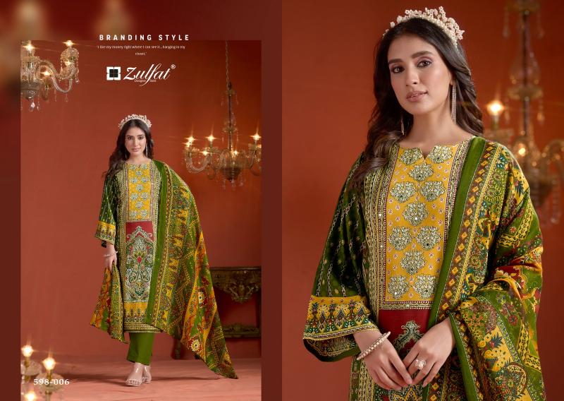 Zulfat Sajni Vol 2 ladies dress material wholesalers in dadar