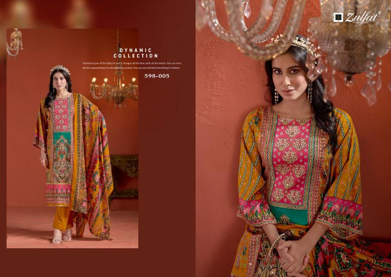 Zulfat Sajni Vol 2 ladies dress material wholesalers in dadar