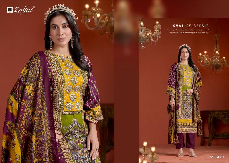 Zulfat Sajni Vol 2 ladies dress material wholesalers in dadar