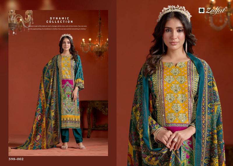 Zulfat Sajni Vol 2 ladies dress material wholesalers in dadar