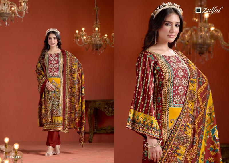 Zulfat Sajni Vol 2 ladies dress material wholesalers in dadar