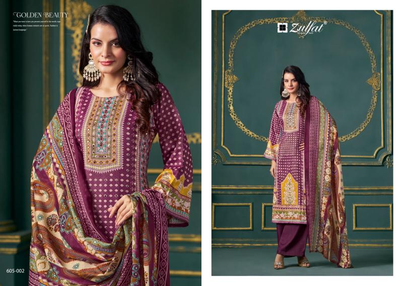 Zulfat Tisha Fancy Printed ladies dress material wholesalers in pune