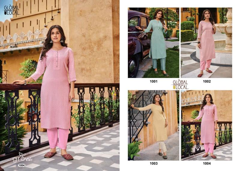 100 Miles Grow Rayon Chikan Lakhnavi Kurti Wholesale Catalog