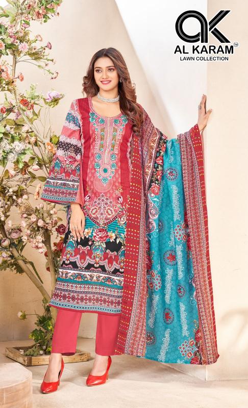 Alkaram Nisa Vol-01 – Karachi Dress Material - Wholesale Catalog