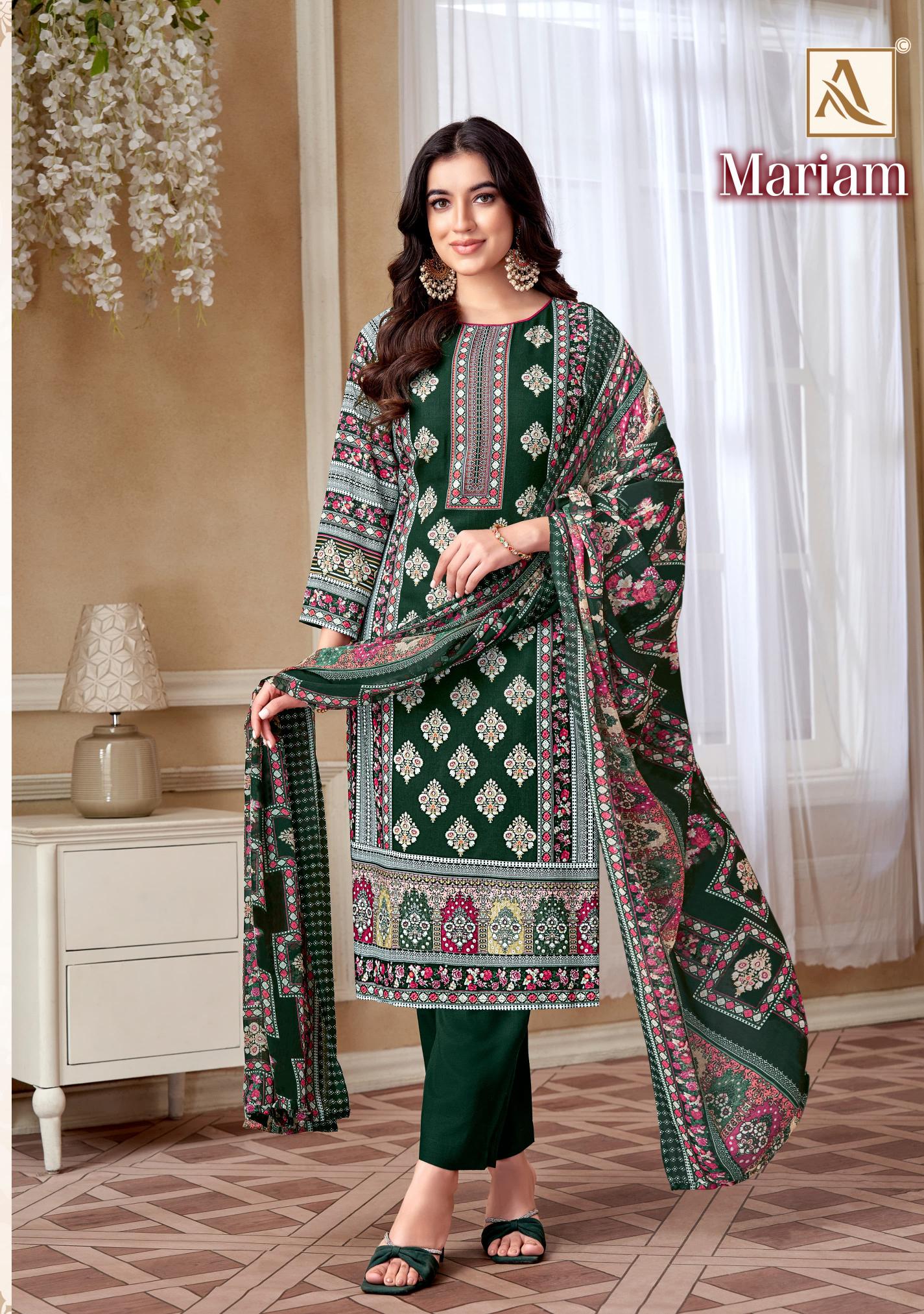 Alok Mariam buy dress materials wholesale in mumbai