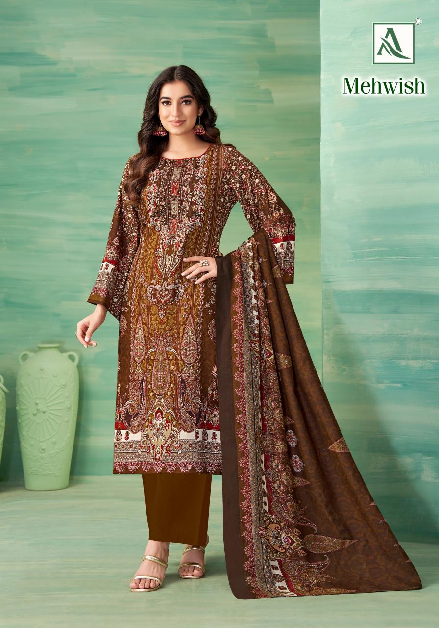 Alok Mehwish suit dress material wholesale