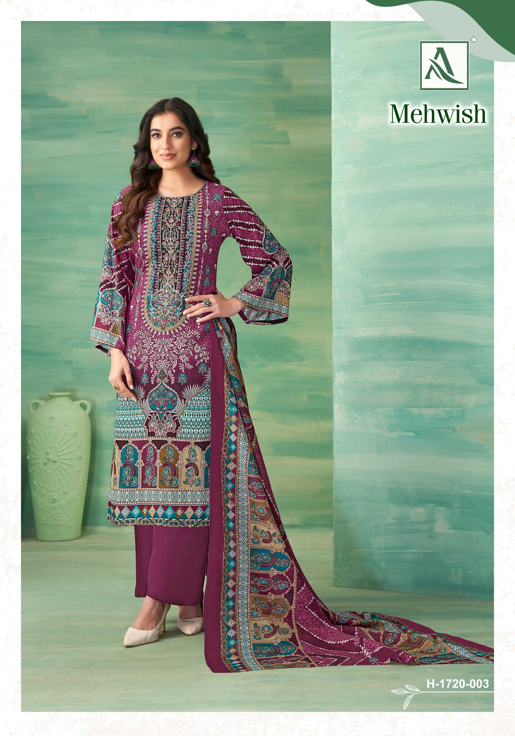 Alok Mehwish suit dress material wholesale