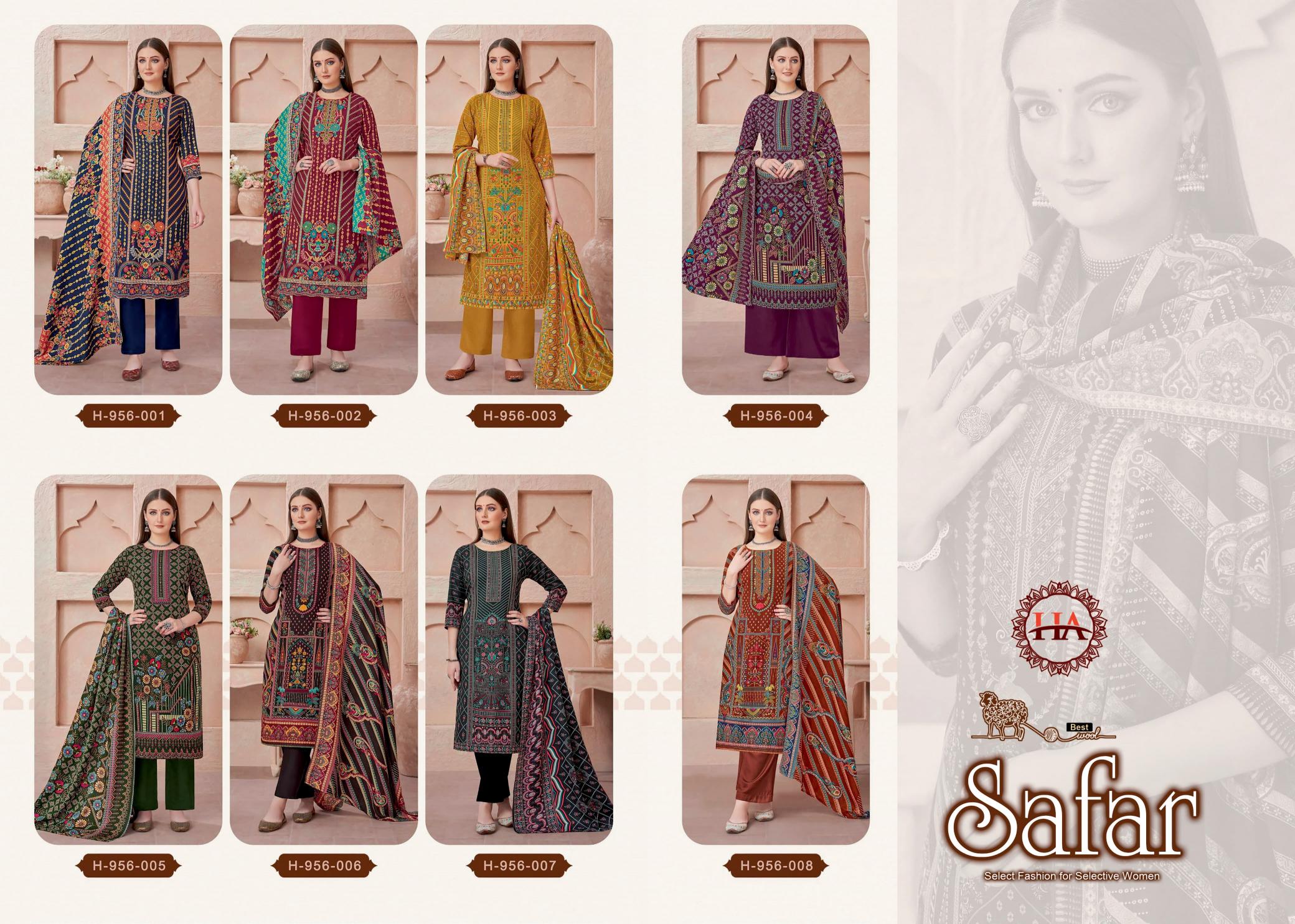 Alok Safar buy wholesale dress materials in surat 