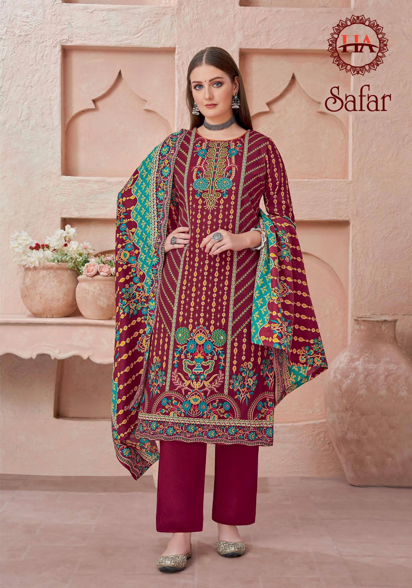 Alok Safar buy wholesale dress materials in surat 