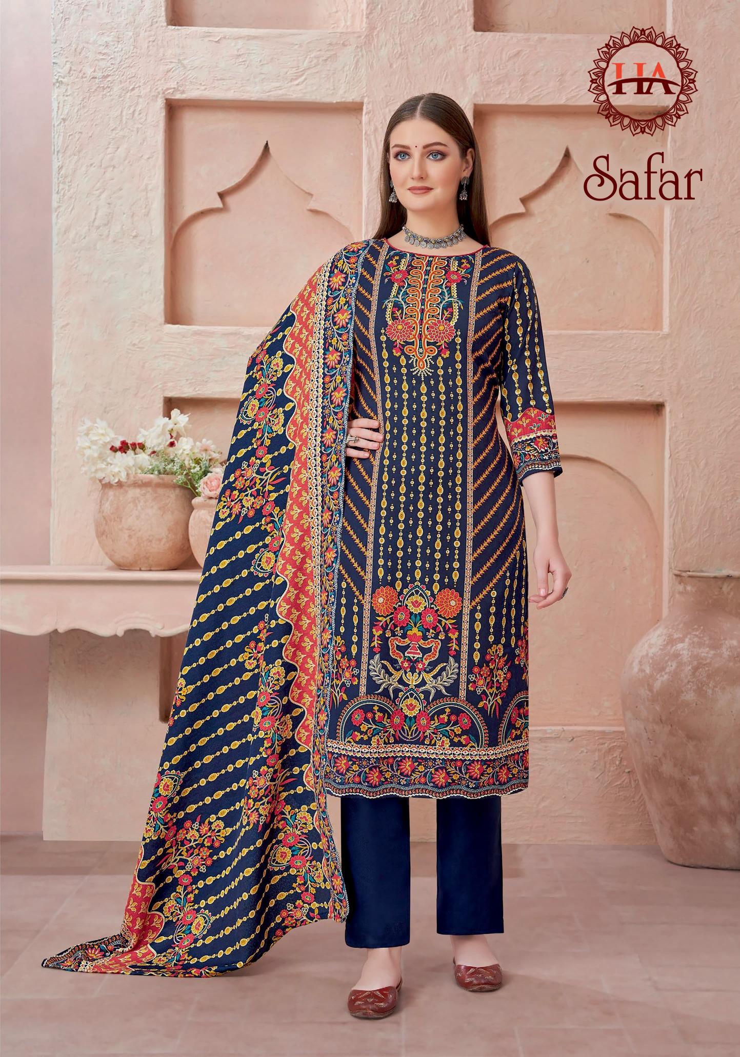 Alok Safar buy wholesale dress materials in surat 