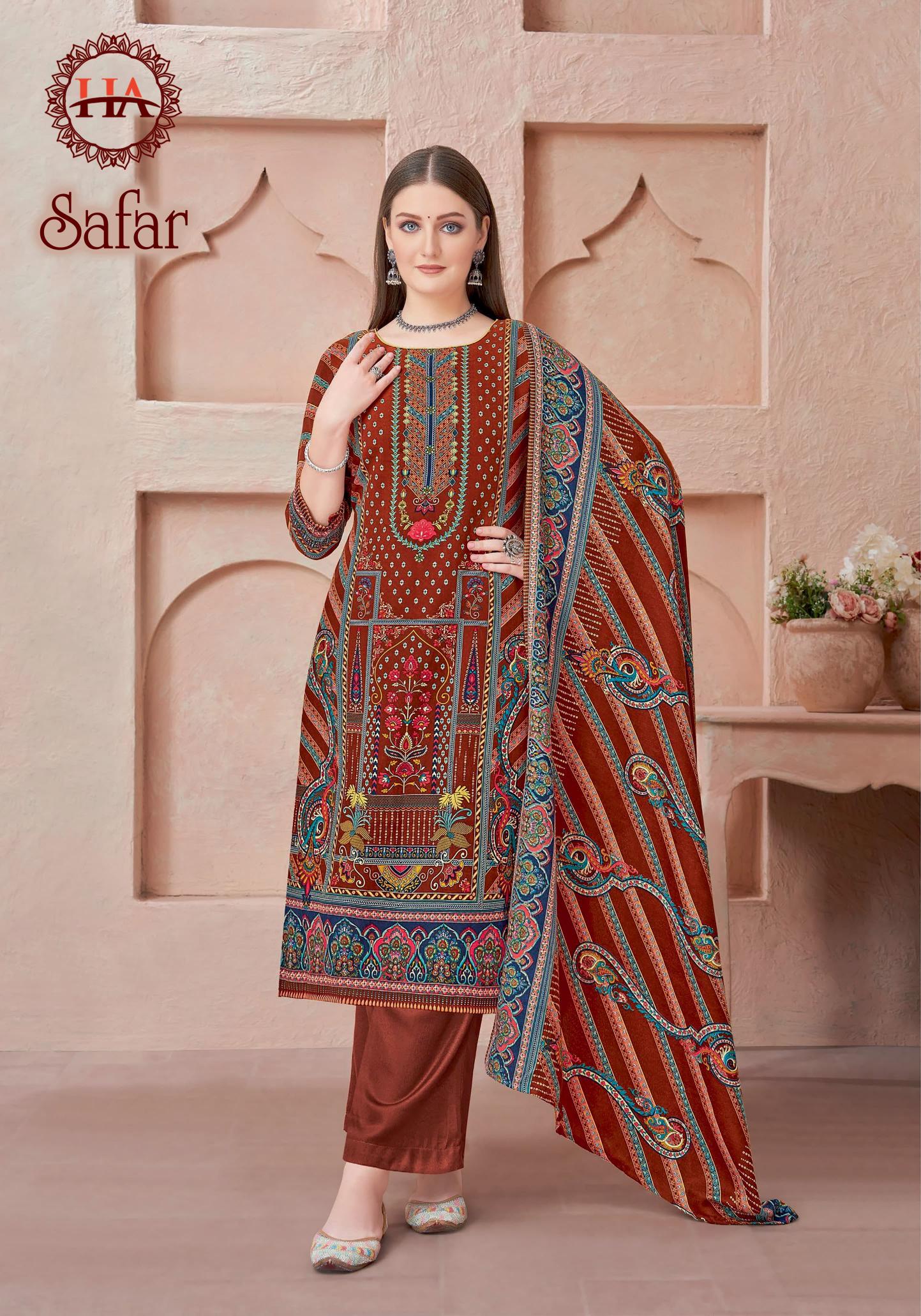 Alok Safar buy wholesale dress materials in surat 