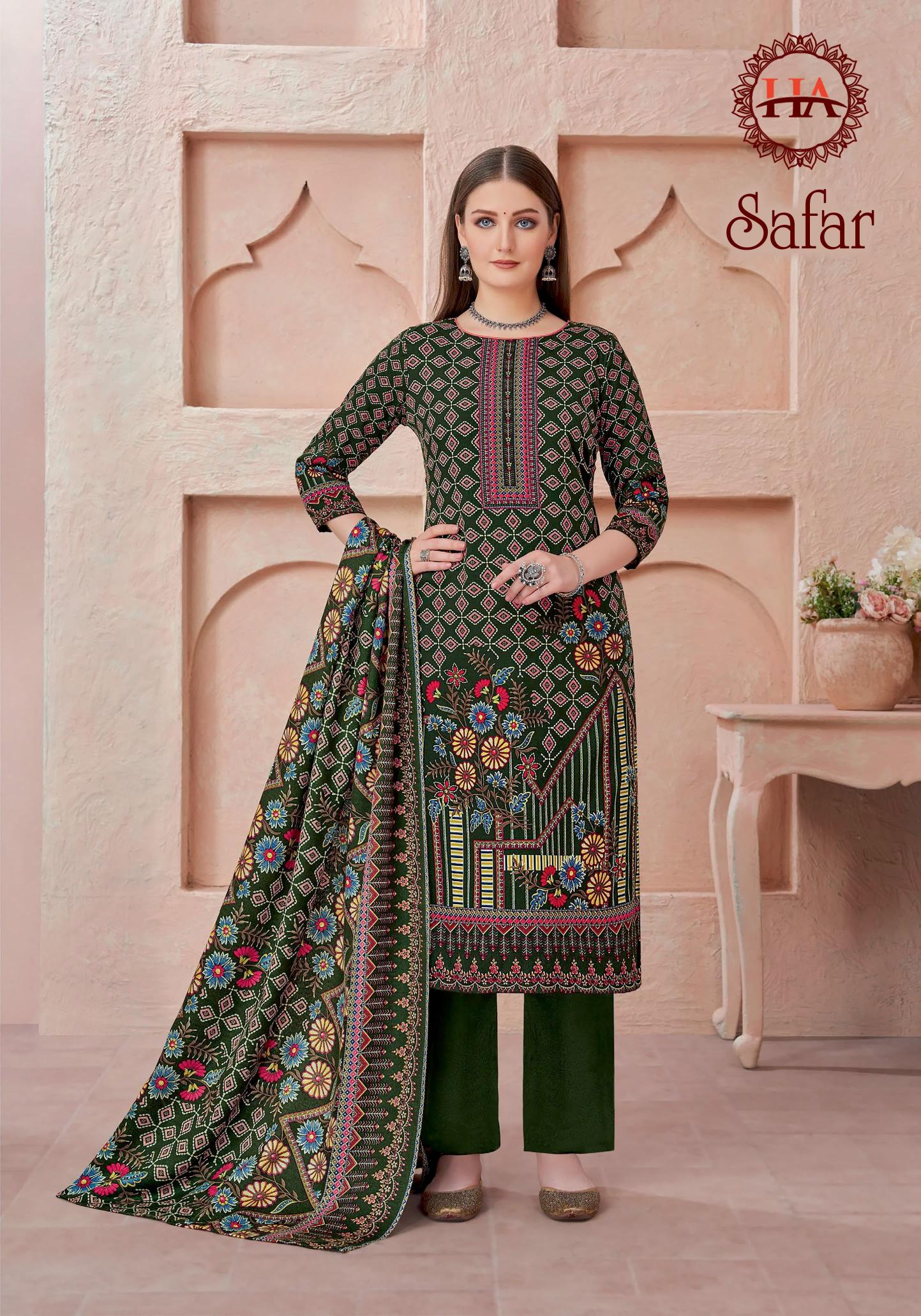 Alok Safar buy wholesale dress materials in surat 