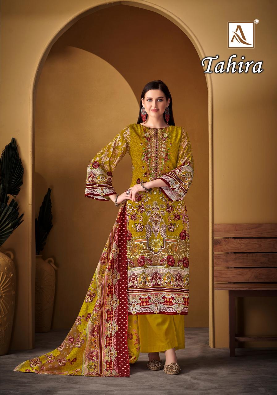 Alok Tahira Catalog dress materials wholesale dealers in hyderabad