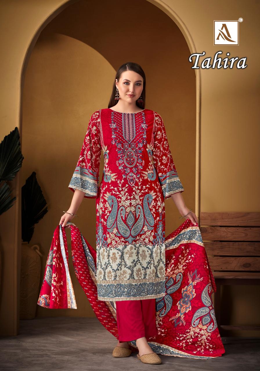 Alok Tahira Catalog dress materials wholesale dealers in hyderabad