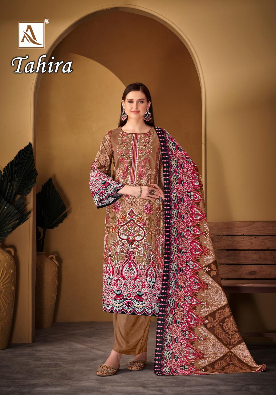 Alok Tahira Catalog dress materials wholesale dealers in hyderabad